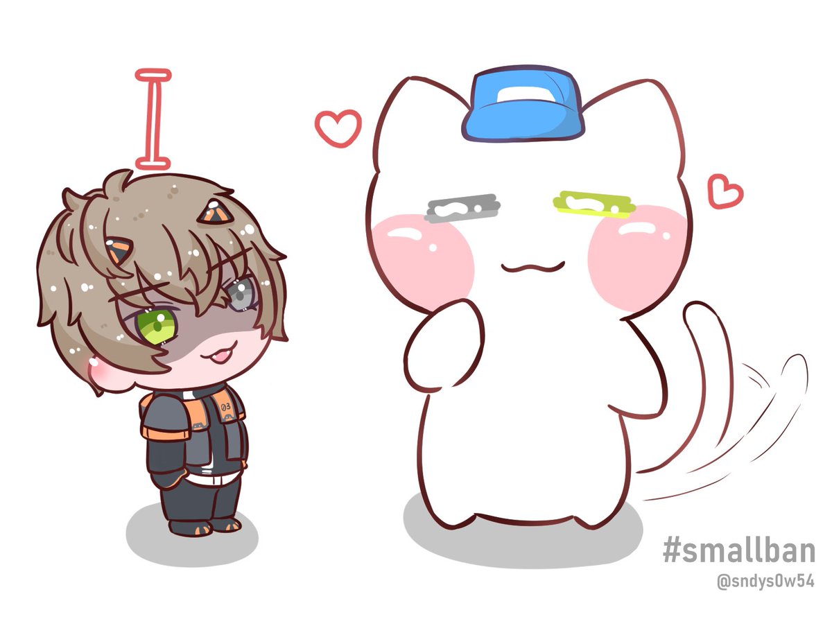 sndys0w54's tweet photo. Tenchou so small 🧡
#AlbanKnoxArt #smallban https://t.co/SOOAoOEQ3H