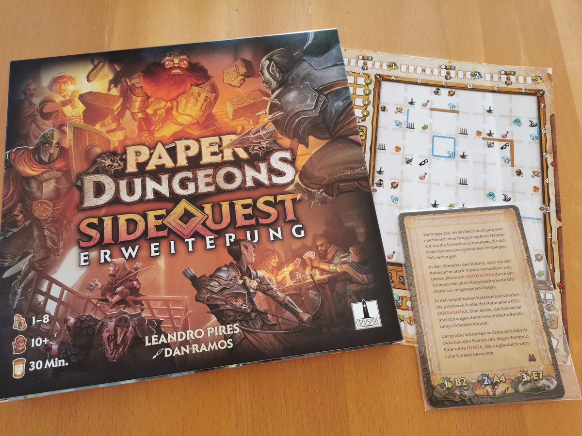 Pandaline_13's tweet photo. 🤩 Guckt mal was mich heute überraschend erreicht hat 😍 aaahwww❣️
#PaperDungeons #Erweiterung #Spieleschmiede
Danke @Happyshops_com 🥰
#Brettspiele #boardgames #sologames #sologespielt https://t.co/VJYZVgsMzO