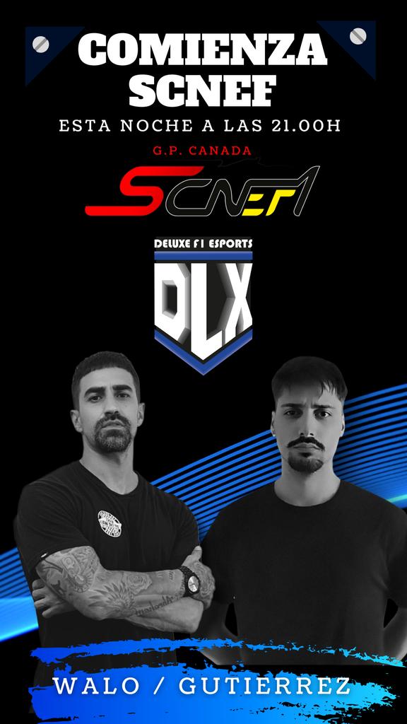 deluxef1esports's tweet photo. Esta noche @F1Friendscup SCNEF
de la mano de @dGutierrezJim @Walo_SimR https://t.co/LLAGyWfyri