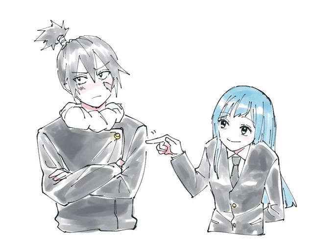 つんつんしてあげてほしかった… むたみわ