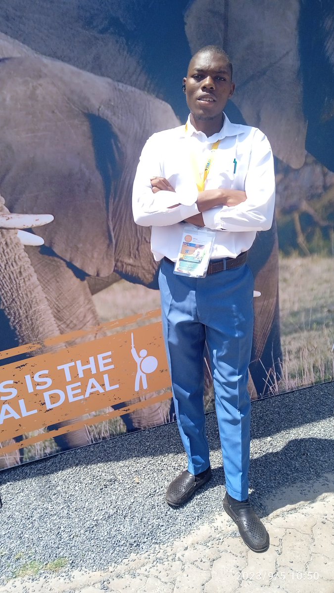 David_Shadrack_'s tweet photo. Climate change is running while we're walking, by the t we will catch up a massive distraction will be evident. #ActNow #ACS23 #ACS2023  
Youths, let's be part of the discussion made on the table because we're the present.
#ClimateEmergency https://t.co/qOD4Cisg9L