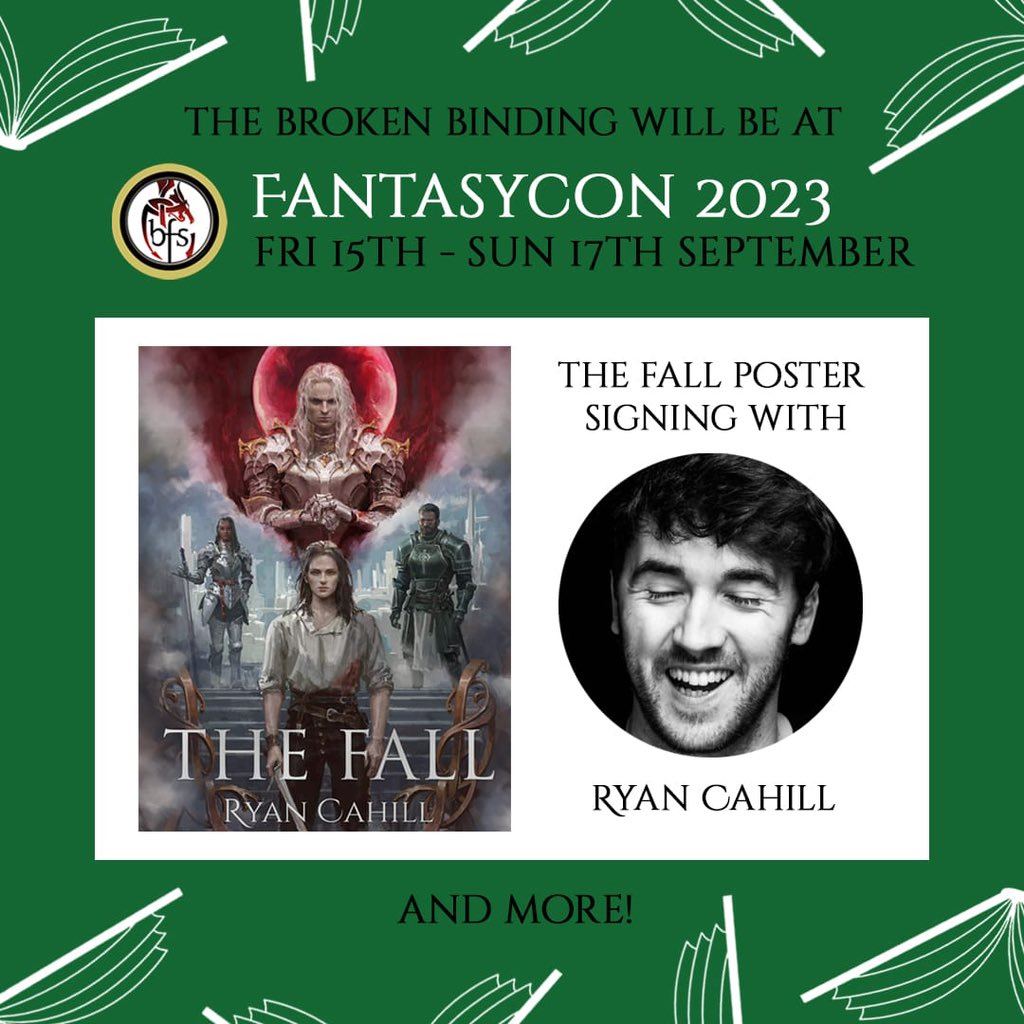 Who’s coming to see us at FantasyCon next weekend 👀🥳?!