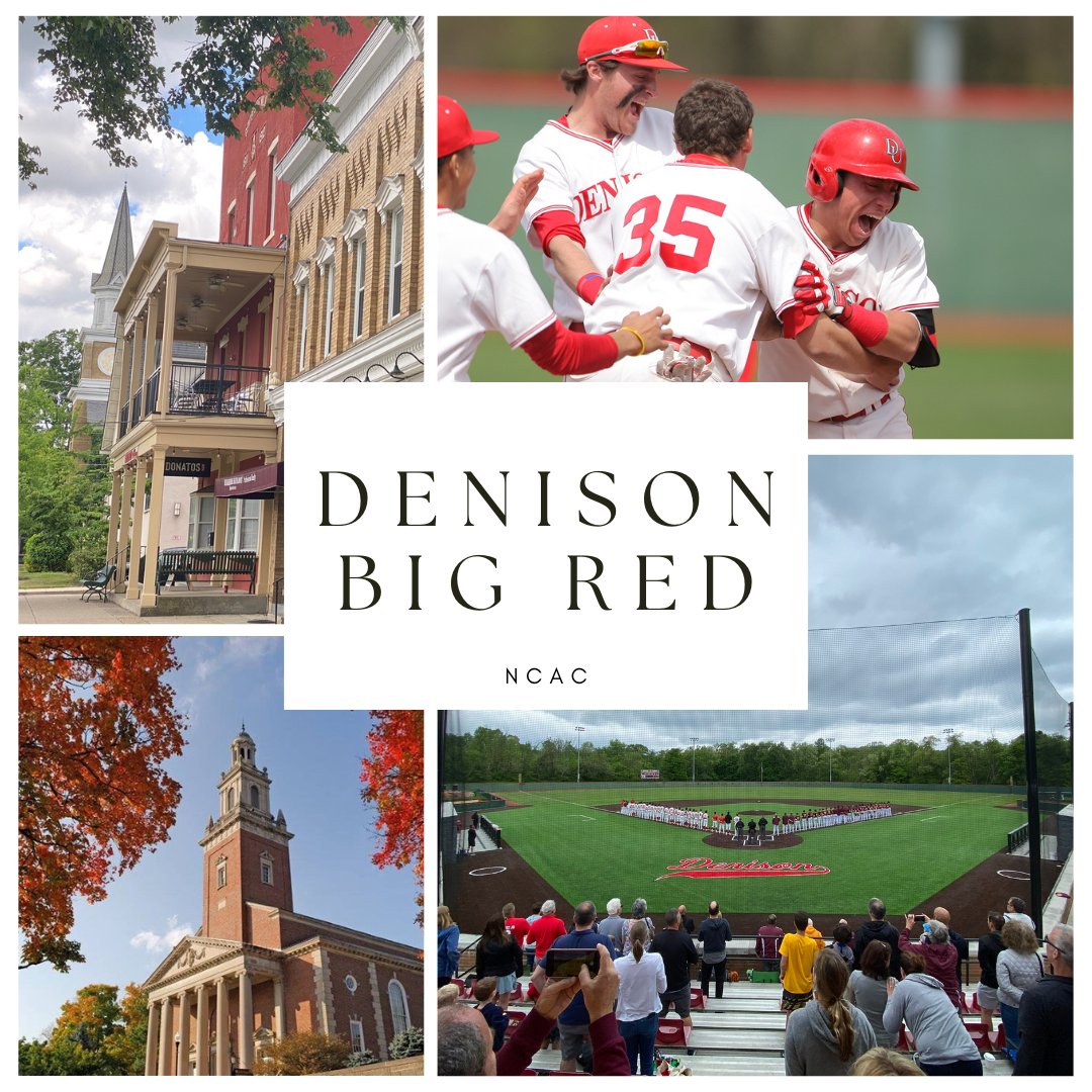 Prospector_Co's tweet photo. 🏆 College Baseball Recruiting Preview 🎓⚾️
Denison Big Red:
📍 Granville, Ohio
🏆 2023 NCAC Champions
🎓 2,300 Enrollment
📚 Top Academic Small School
📚 1300 SAT | 29 ACT
Sound like a good fit? Discover the Big Red's recruiting needs on our website. #EagleclawAnalytics https://t.co/uSqKHYzdlT