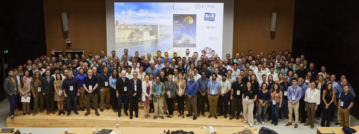Un aperçu de l'IPPW 2023, 20ème édition de l'International Planetary Probe Workshop à #Marseille par notre Institut.
#NASA #ESA #CNES et tant d'autres à @univamu