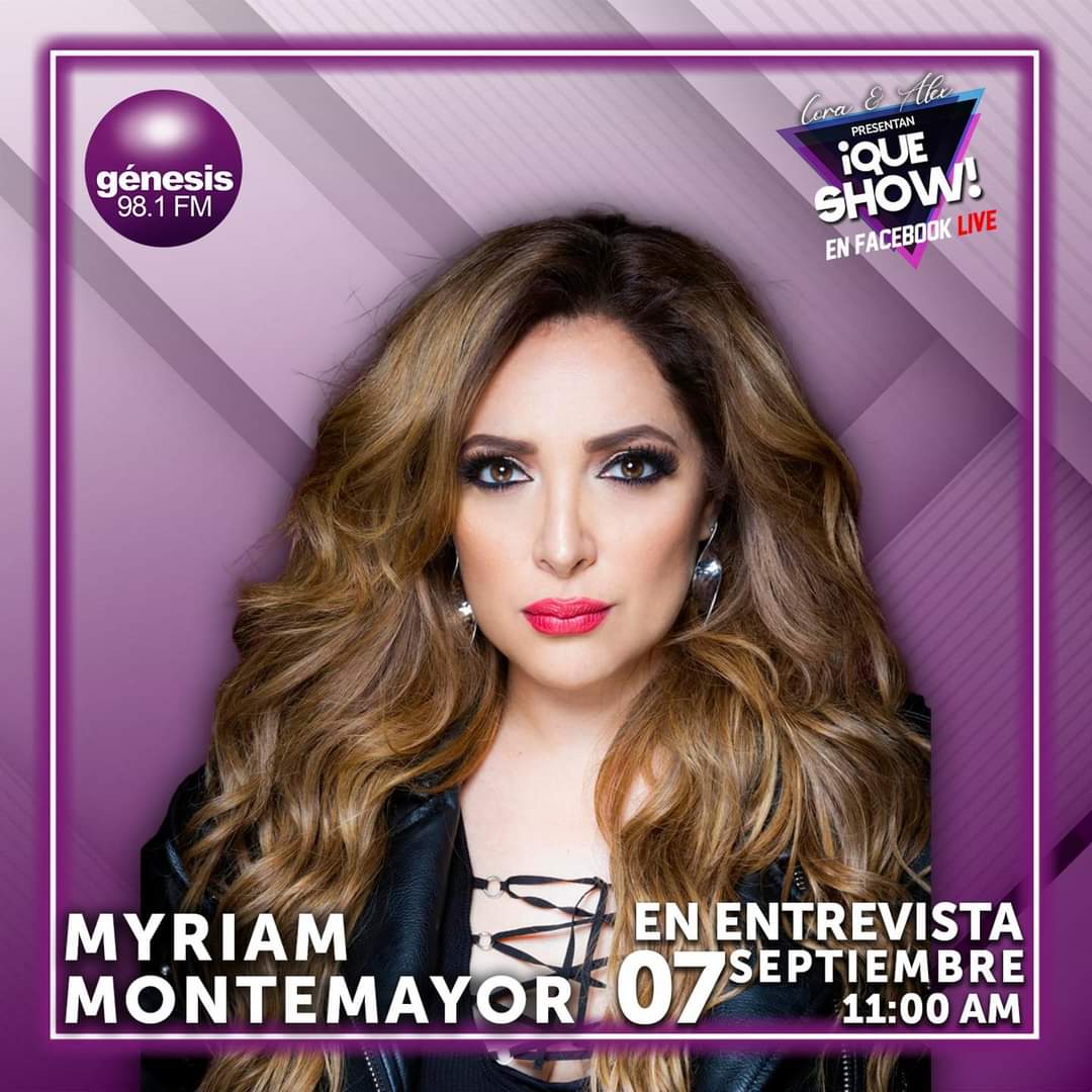 MyriamCamMty's tweet photo. Hoy @MyriamMonteCruz con @coraneldagzz en #QueShow por @genesis981fm
https://t.co/pvC0IXGzYg https://t.co/4GrdUMmyQA
