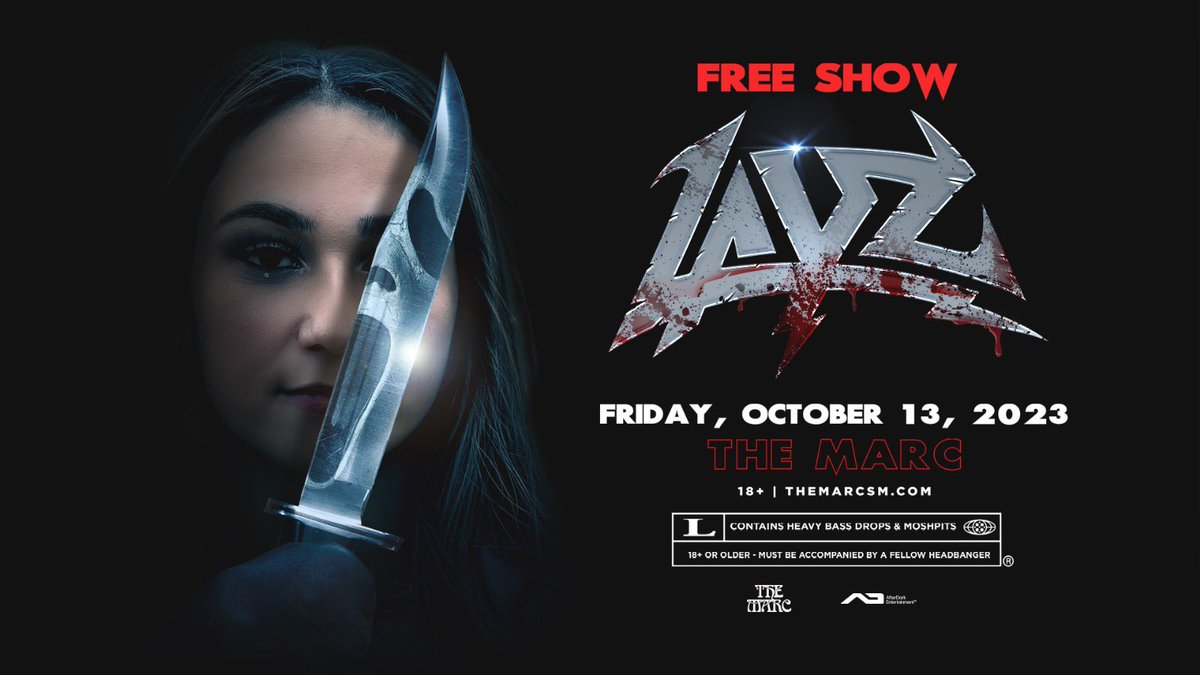 New Announcement:

<a href="/layzdubz/">ＬΛＹＺ</a> October 13th!  

🔪🔪🔪🔪
