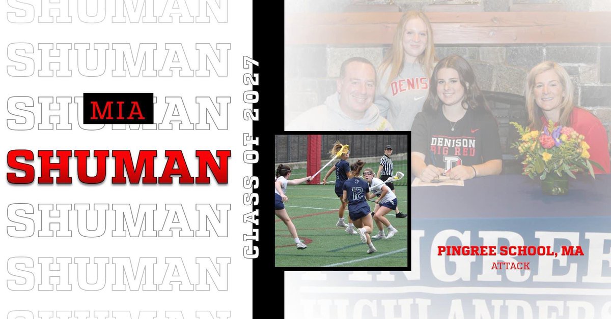 Please join us in welcoming Mia Shuman to our class of 2027! 
Let’s go Big Red!! ❤️