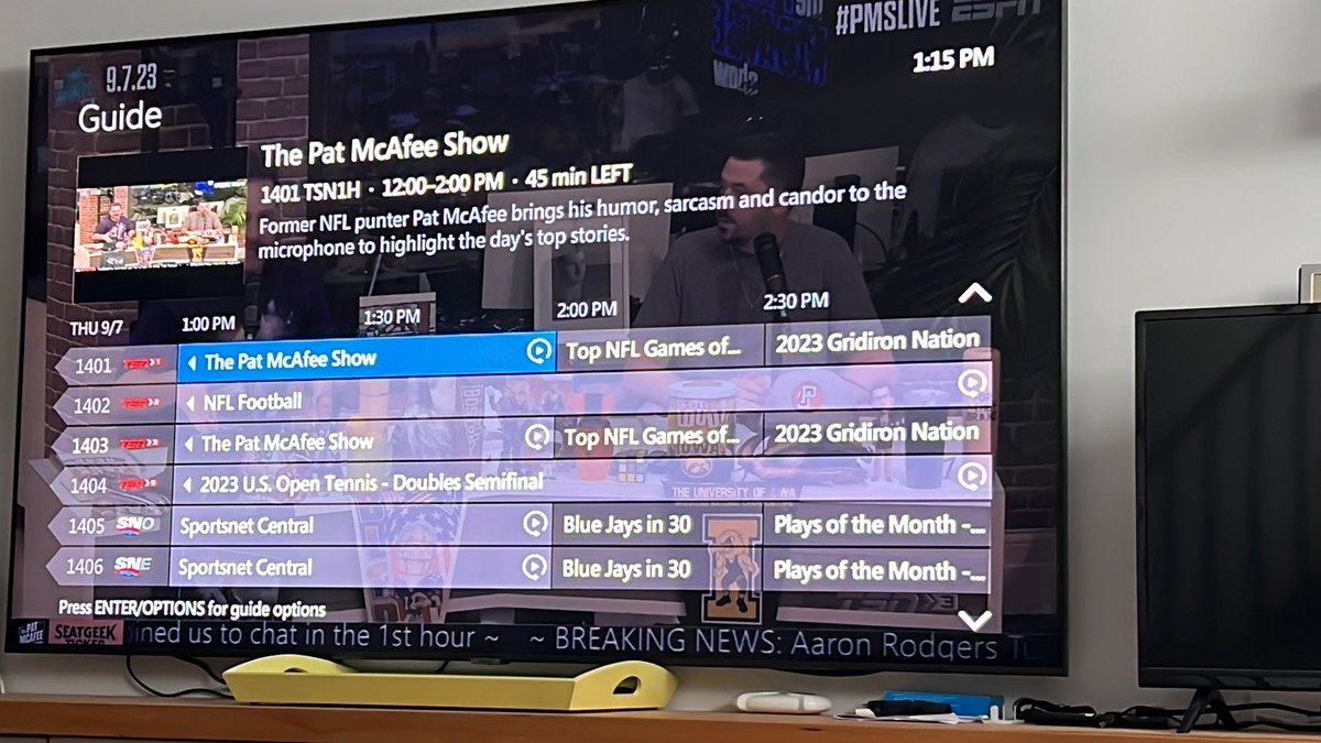 BMcClelland18's tweet photo. @PatMcAfeeShow on TSN 1 and 3 https://t.co/PFEeQ9Pr6y