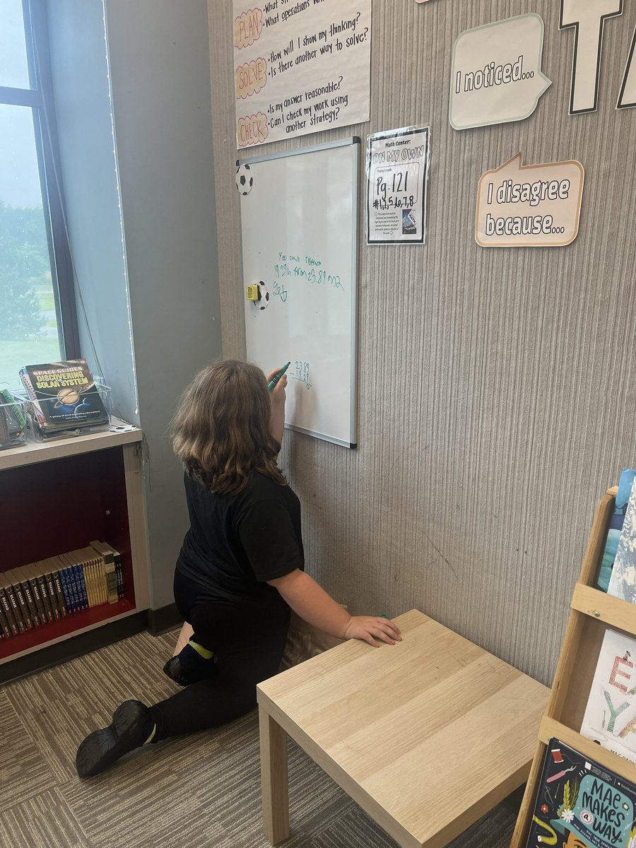 PWilliamsRPIMS's tweet photo. Big things happening in 5th grade at RPIMS!  Students talking (and writing) about math, building classroom community, and improving their reading skills through brain based literacy work. #WarrenWill provide all kinds of growth opportunities!  #RPIMSRocks 2/2 https://t.co/FPXtoBNysC