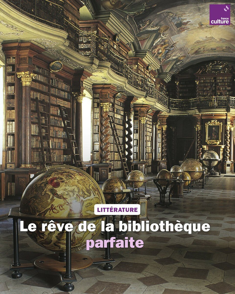 franceculture's tweet image. Partez à la découverte des &quot;utopies bibliothécaires&quot; !
➡️ l.franceculture.fr/whW
