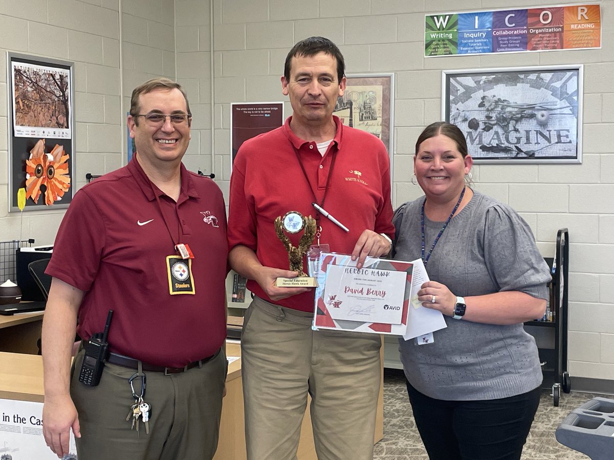 WKMSHawks's tweet photo. So proud of our Heroic Hawk teachers. Great things are happening at WKMS. #wkmsproblemsolvers https://t.co/C6vJyfS2gF