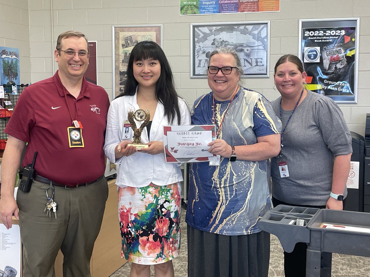 WKMSHawks's tweet photo. So proud of our Heroic Hawk teachers. Great things are happening at WKMS. #wkmsproblemsolvers https://t.co/C6vJyfS2gF