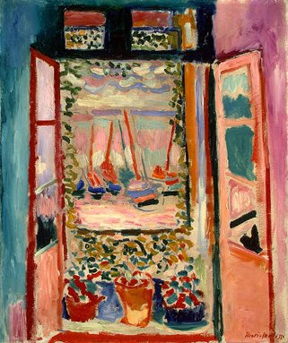 'What I dream of is an art of balance, of purity and serenity, devoid of troubling or depressing subject matter, an art which could  be ... a soothing, calming influence on the mind' Matisse (The Open Window, Collioure, 1905)