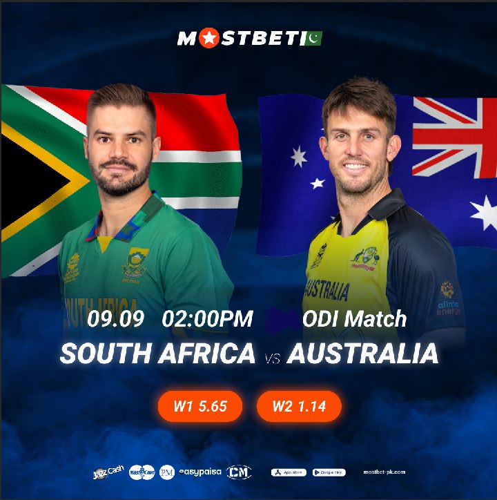 #SouthAfrica VS #Australia Who will win? Register now with promo code: PKBET &amp; Get free 50000 PKR on the 1st deposit. #Dubai #Messi #instagramdown #Pakistan #PakistanZindabad #injustice #JahaanKiJunooniyatt #indian #IndianCricketTeam #INDvsAUS #INDvAUS #AsiaCup2023 #Heavyrainfall