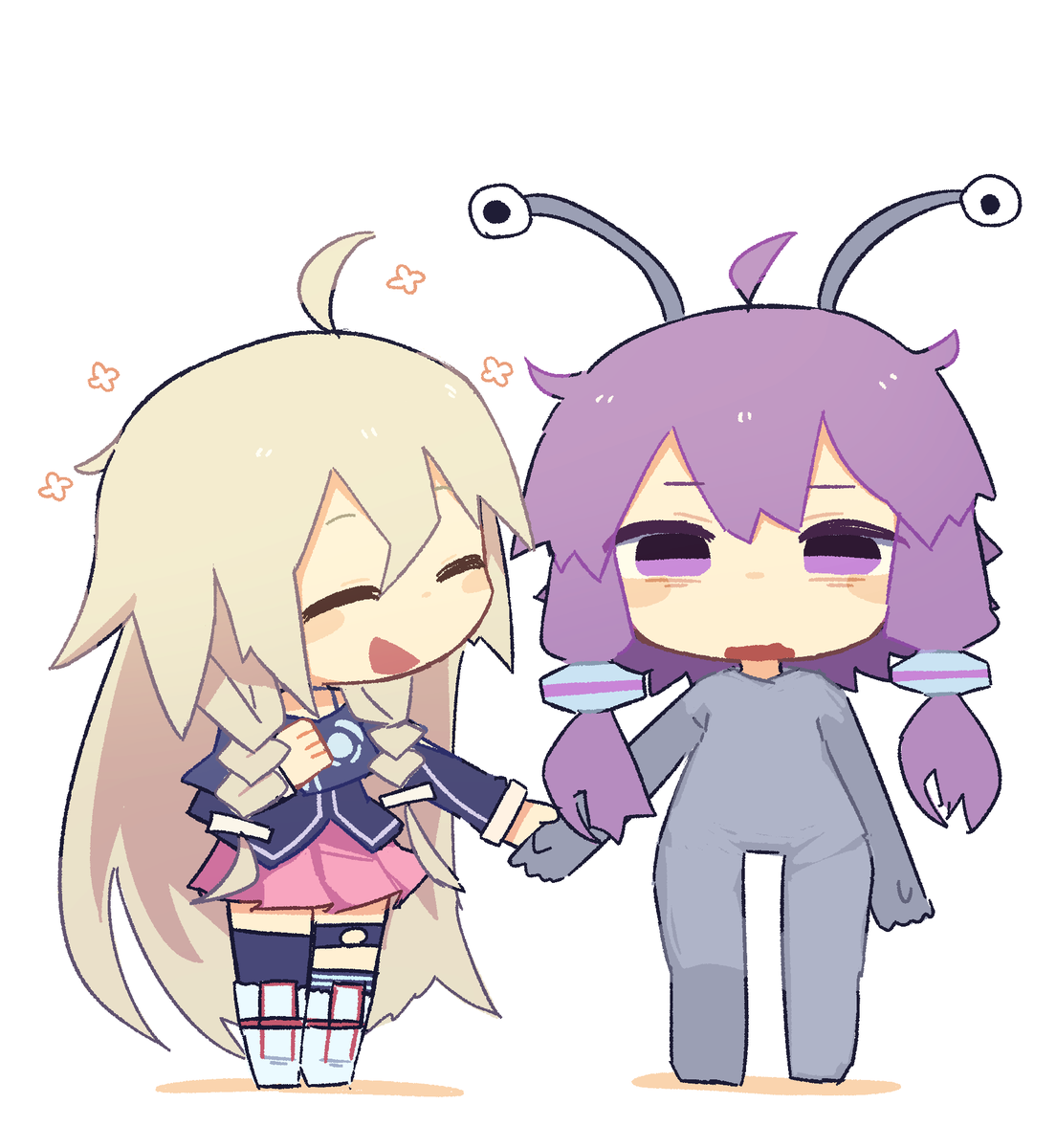 イア(VOCALOID) ,結月ゆかり 「ゆかり星人」|このほしのイラスト