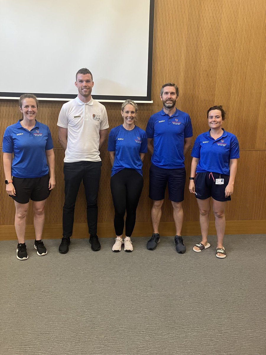 We are very lucky @uccphysio to have @MardykeArenaUCC as a rolling placement site for our students. Such a well structured placement with a positive learning environment. Thank you to all the team, especially @FoyleEileen and Joe Normoyle for your continued support.