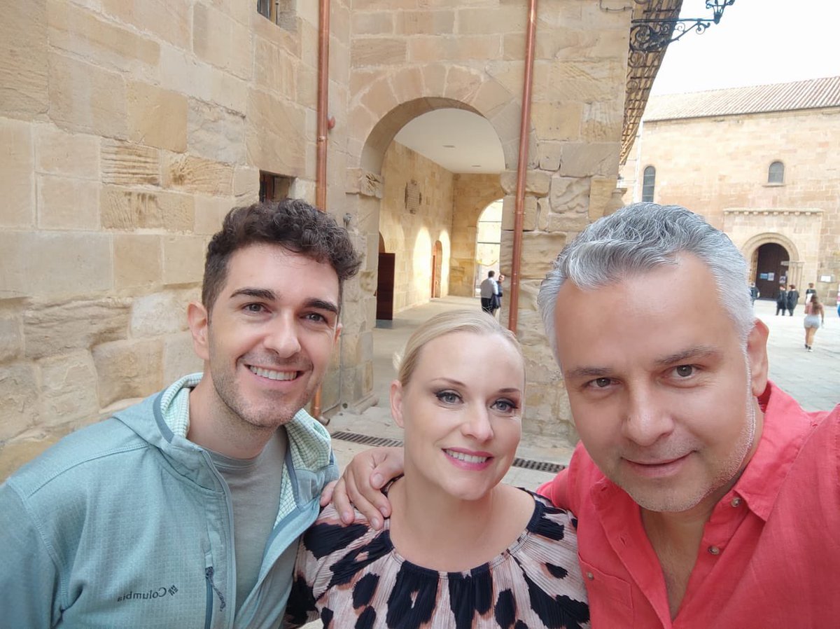 Terzett ready for #dieschöpfung <a href="/Bilbaorkestra/">Sinfonica de Bilbao</a> <a href="/sdadcoralbilbao/">Sociedad Coral de Bilbao</a> #sabinacvilak #marcinbronikowsky #eriknielsen