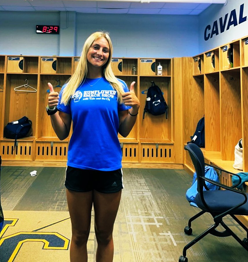 Great to get <a href="/SFLLeagueKS/">Sunflower League</a> #multisport @GEGBB Alum sending you pics still supporting the show &amp; HS Girls 🏀. Go support <a href="/Cunning4Brenley/">Brenley Cunningham</a> now a <a href="/JCCCAthletics/">JCCC Athletics</a> ⚽️at home next Wed night!