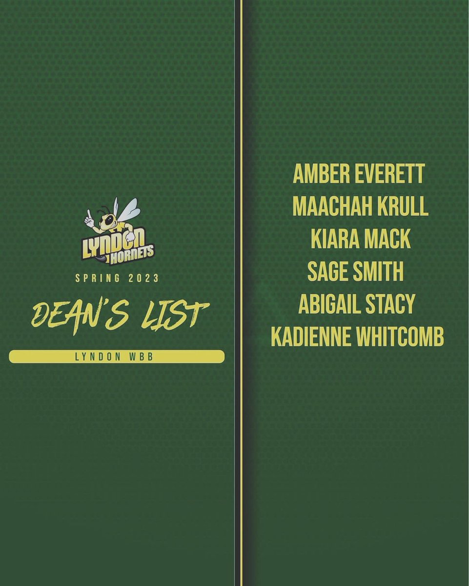 Congratulations to all our student-athletes who made the Spring 2023 President's and Dean's Lists. We are so proud of your academic accomplishments. Keep up the great work this fall! 🐝🏀
