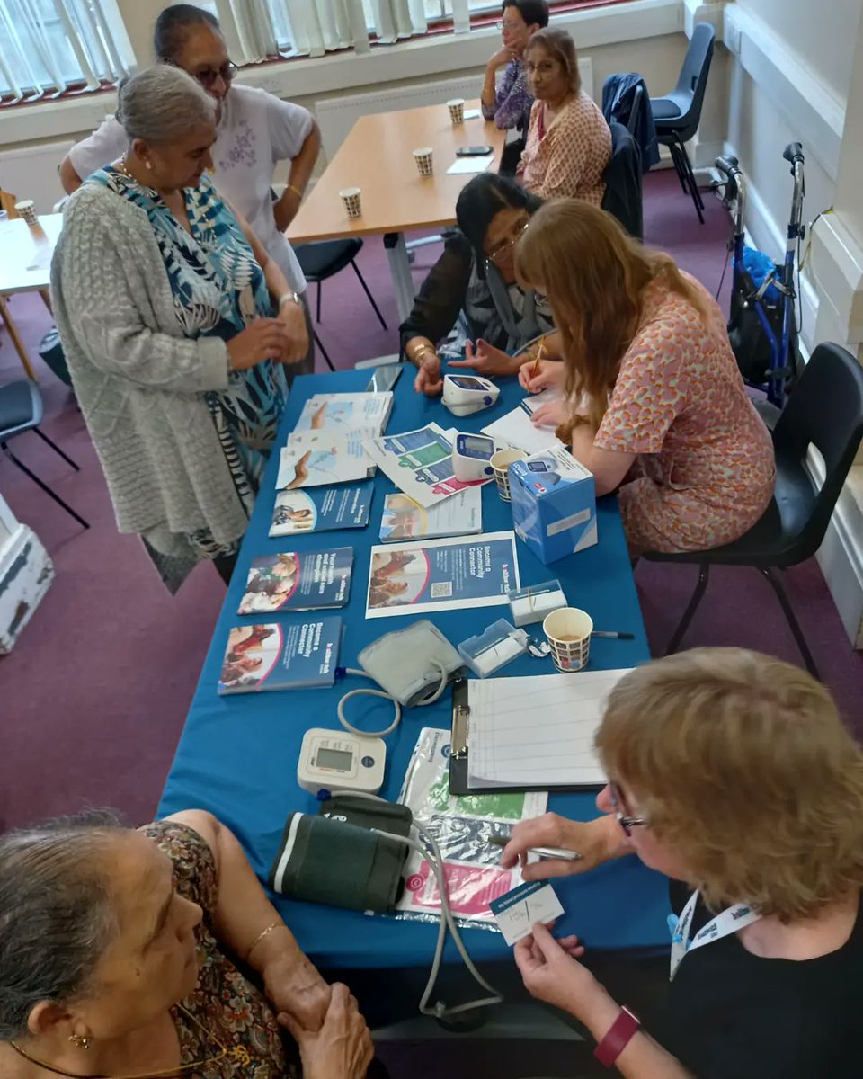 SaheliEnfield's tweet photo. We had a great time last Drop-In at Enfield Saheli with Healthwatch Enfield coming in to host a workshop and talk on Blood Pressure and with readings and advice! https://t.co/dMeEO13znJ