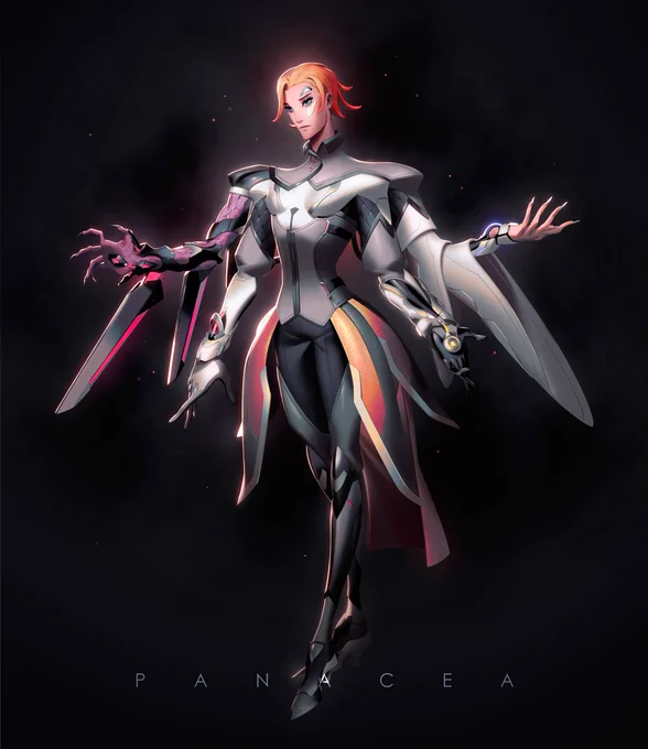 Mercy/Moira/Echo fusions, #Overwatch2 skins edition (1/4) 