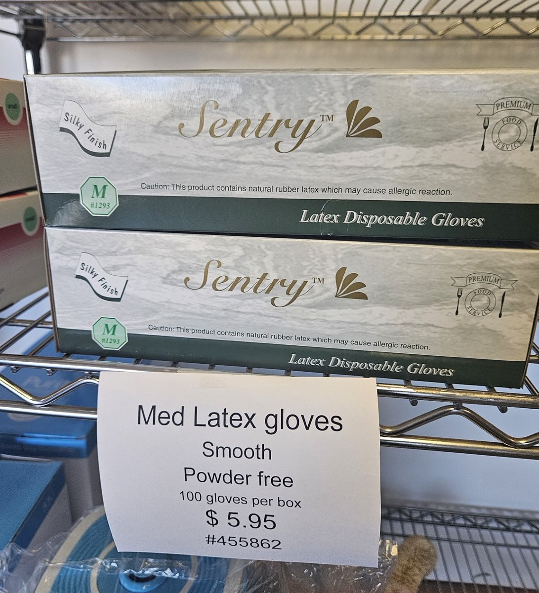 VINYL AND LATEX GLOVE CLOSEOUT SALE!

Medium Latex, smooth and powder free are $5.95 per box of 100.

 Come down to 402 S 50th Street in Phoenix and grab a box!

#Sale
#cleaningSupplies
#clean
#janitorial
#arizona
#sterile
#latexGloves
#latex
#gloves
#maid
#closeoutSale