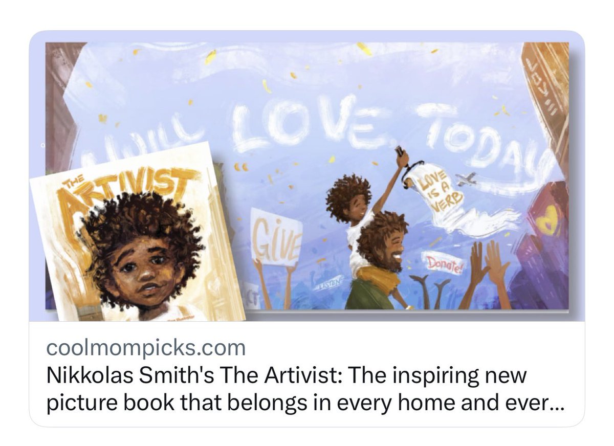 4NIKKOLAS's tweet photo. wow ๐ญ๐๐พ๐จ๐love this. Thank you @coolmompicks !
#TheArtivist https://t.co/6wII0PJQ6u