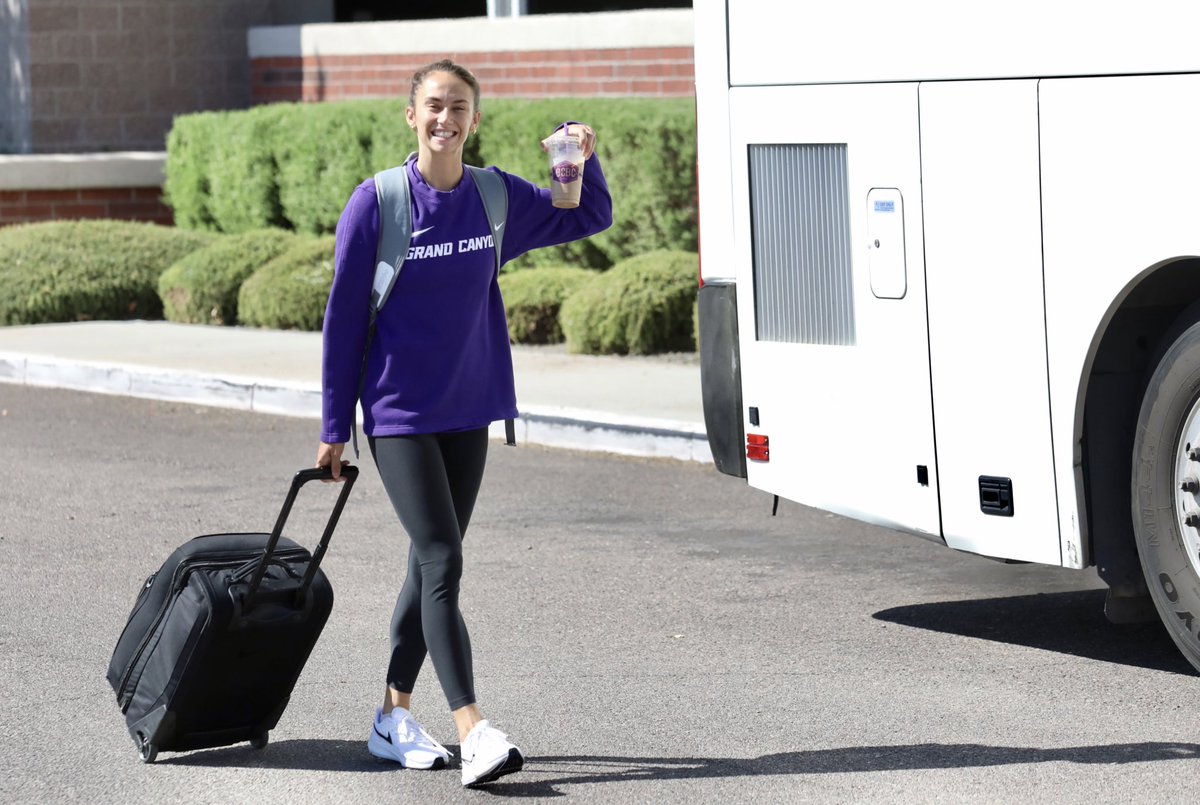 GCU_WVolleyball's tweet photo. Road-trip essentials: snacks, @squishmallows &amp; @GCBC49 ✅ #LopesUp https://t.co/OfyDQJSw3S