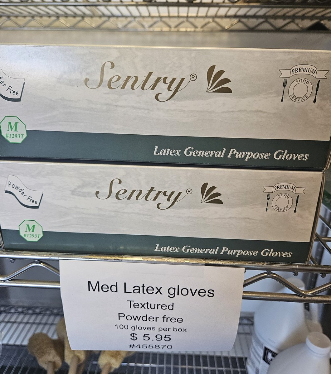 VINYL AND LATEX GLOVE CLOSEOUT SALE!

Medium Latex, textured and powder free are $5.95 per box of 100.

Come down to 402 S 50th Street in Phoenix and grab a box!

#Sale
#cleaningSupplies
#clean
#janitorial
#arizona
#sterile
#latexGloves
#latex
#gloves
#maid
#closeoutSale