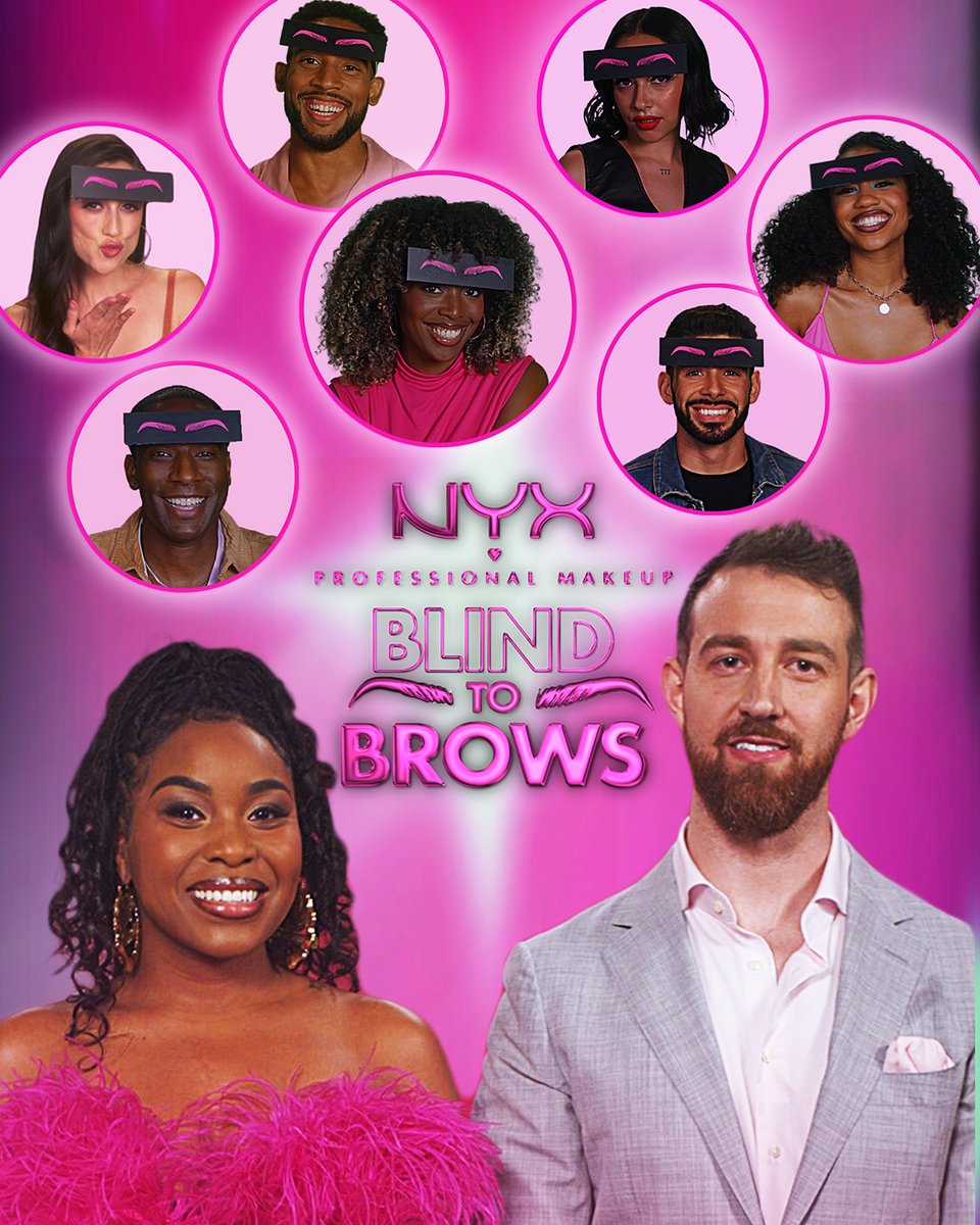 NYXCosmetics's tweet photo. starting a bet: who do u think will say "i do" first??? #BlindToBrows @camrhamilton @Need4LSpeed https://t.co/J9dIgpA4Gt