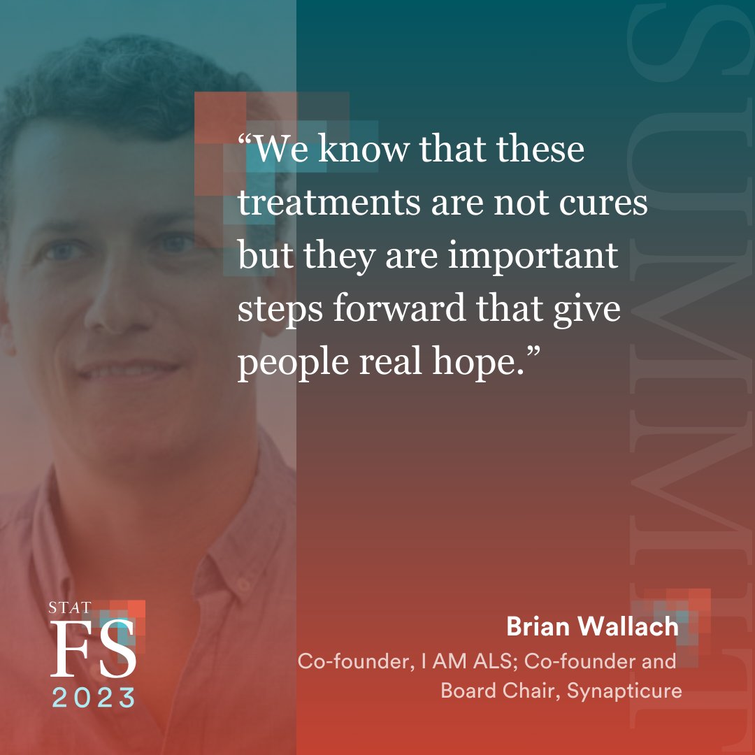 statnews's tweet image. "The Future of Patient Advocacy"

Brian Wallach
@bsw5020 @iamalsorg @synapticure
#STATFuture #ALS