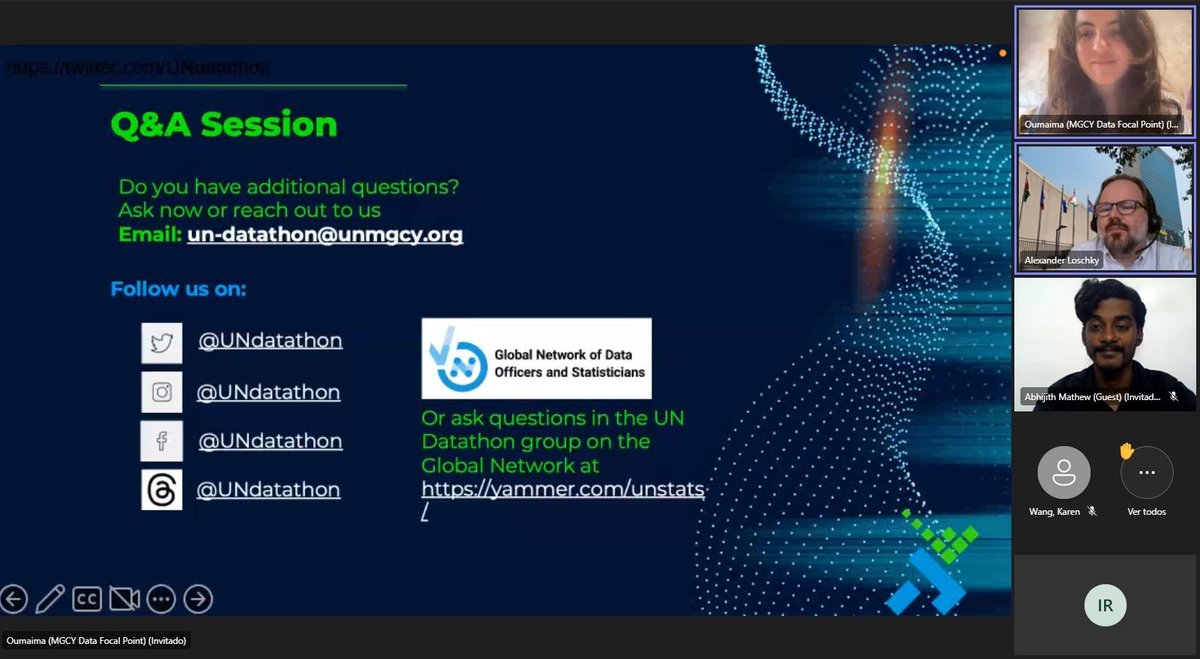 ine_uruguay's tweet image. 👏Agradecemos  a estos  jóvenes por  inspirar a otros y motivarlos a ser parte activa del @UNDatathon 

El plazo de inscripción es hasta el 30 de septiembre.
📲 Por más información: bit.ly/3rt0aX2

#UNDatathon #DesarrolloSostenible