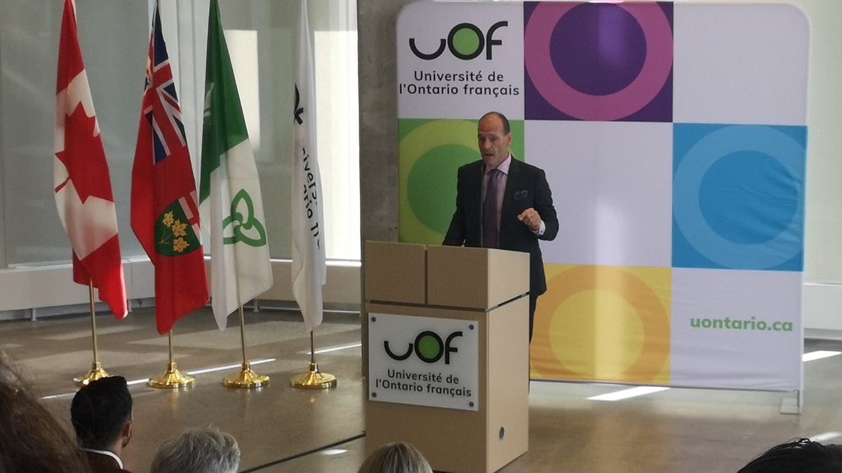 Bonne nouvelle pour la francophonie ontarienne aujourd'hui : l'annonce d'un soutien financier pour former davantage d'enseignant.e.s francophones
Félicitations <a href="/universiteON/">Université de l’Ontario français</a> pour les 40 places!