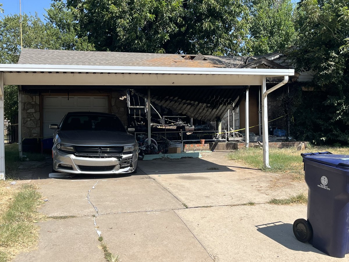 MOTHER KILLED, SON INJURED IN HOUSE FIRE on SW 38th St, says OKCFD. The victim’s 11-year-old daughter got help from a neighbor. But the Fire Department says the mom died and her 10-year-old son was in critical condition. I’ll have details on the investigation at 6 <a href="/News9/">News 9</a>.
