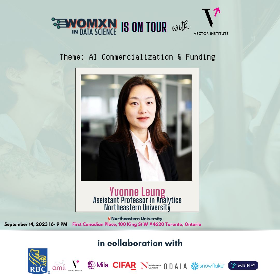 Meet Yvonne Leung, AI expert in psychosocial care and cancer support. She's driving innovation in patient care and developing a ChatGPT-powered Chatbot for breast cancer patients. 🚀 Our Toronto event is SOLD OUT! Tickets for upcoming events: womxndsto.com/events 🎟️ #womeninai