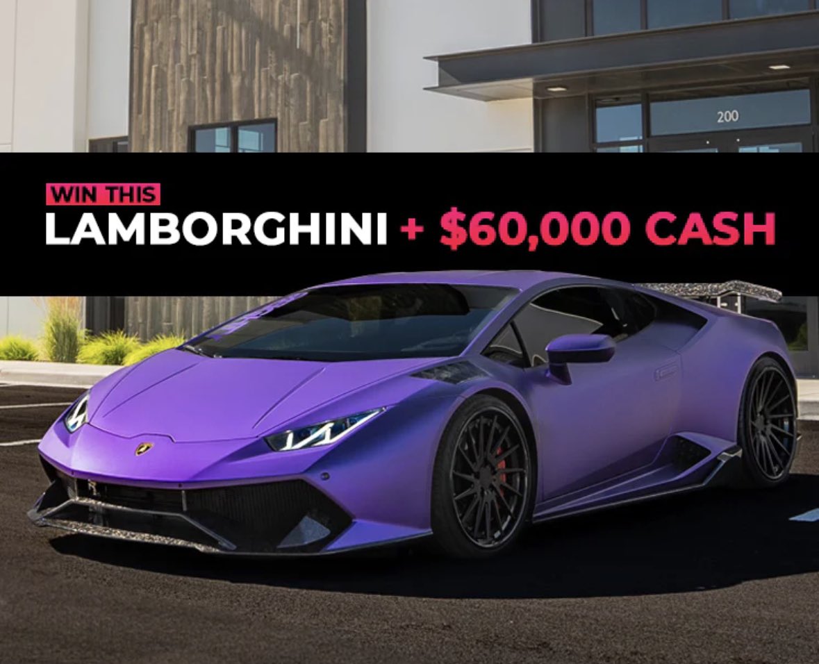 80Eighty_nft's tweet image. Don't be stuck wondering. This Lamborghini could be yours! Get entered while you still can.

80eighty.com

#80eighty #Lamborghini #Huracan