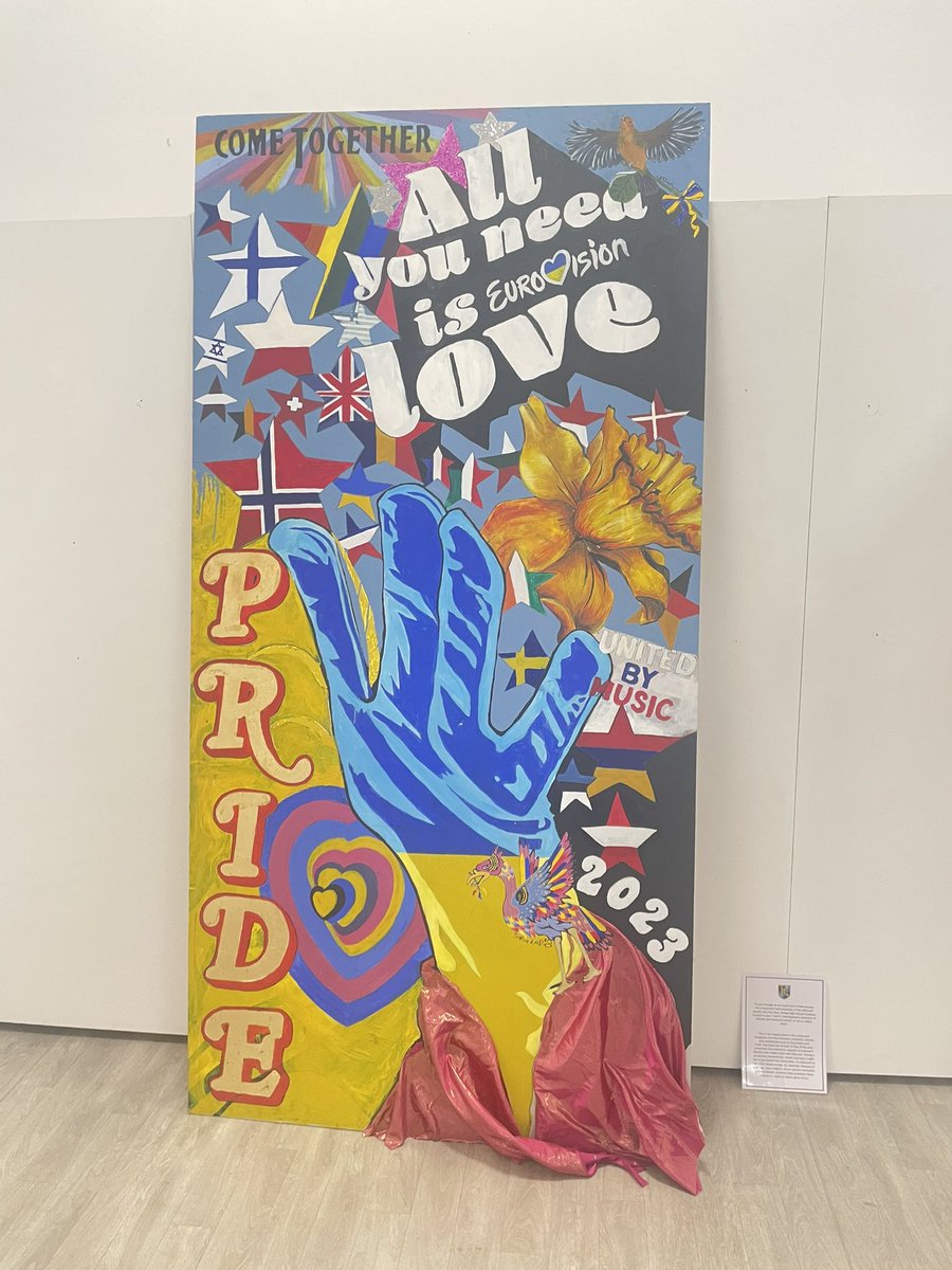 ArtRangeHigh's tweet photo. Exciting to announce that one of our pieces celebrating the protected characteristics has be selected for exhibition at the Atkinson Gallery in Southport. Well done to all those involved. The piece will be on display in the foyer until 22/09 #rhsartisbest https://t.co/EzzXDZ7rJs