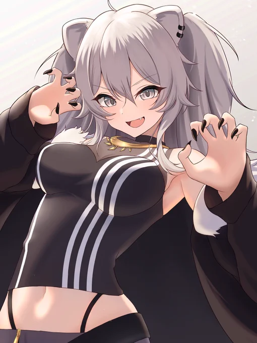 ししろん!お誕生日おめでとうー!!!#ししらーと #獅白ぼたん4歳 