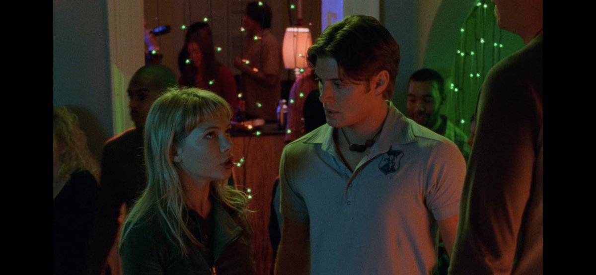dawsonsweakly's tweet photo. S6, E4 really does have the worst party in the world where predators and those with no boundaries just hang out being abhorrent. Thank god for Jen Lindley for stepping in to help Audrey, honestly. Also, another awful teacher 🤯 #DawsonsCreek #podcast https://t.co/fu29J9pBnU