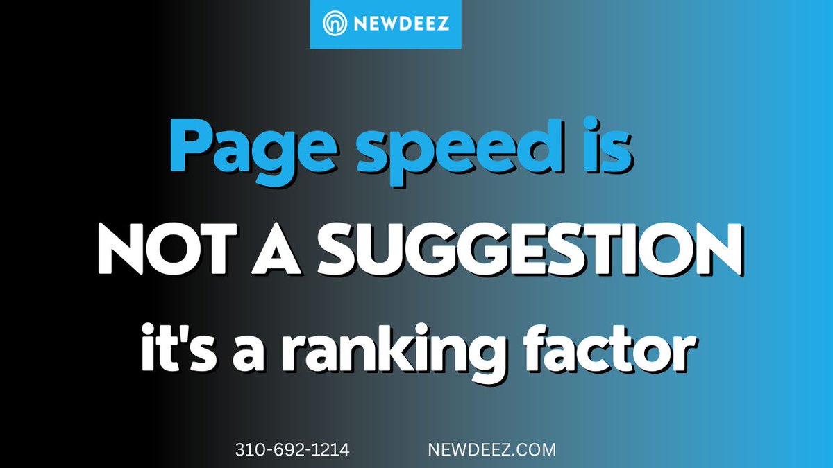 newdeez's tweet photo. Page is not a suggestion, it's a ranking factor
Contact Us at NEWDEEZ: https://t.co/g9k7FxLlJt
#seocompanyinlosangeles #searchengineoptimizationservices #affordabl https://t.co/v7srOpevdc