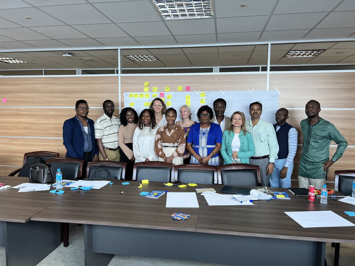 MoCTI_SL's tweet photo. 🌐 It's the final day of our intensive 2-day workshop with @InstituteGC. We've been hard at work crafting a roadmap for our Ministry's strategic plan &amp; vision. Today, we bring it all together as we set our sights on a tech-driven future📡. 
#Transform #Empower #Connect https://t.co/UyREXdrDKc