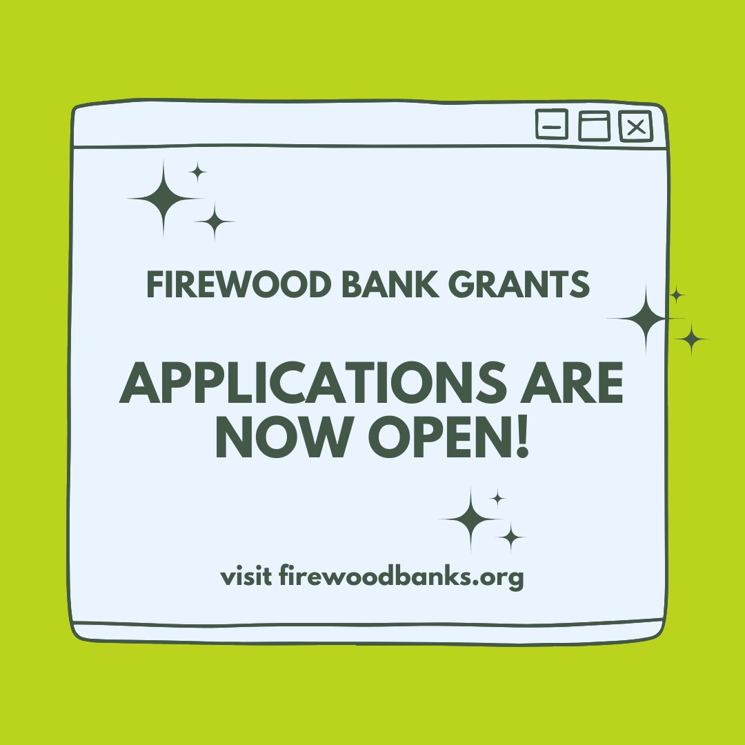 ForGreenHeat's tweet image. Do you know someone who runs a firewood bank or someone who would like to start a firewood bank? Check out firewoodbanks.org for more info on available funding!