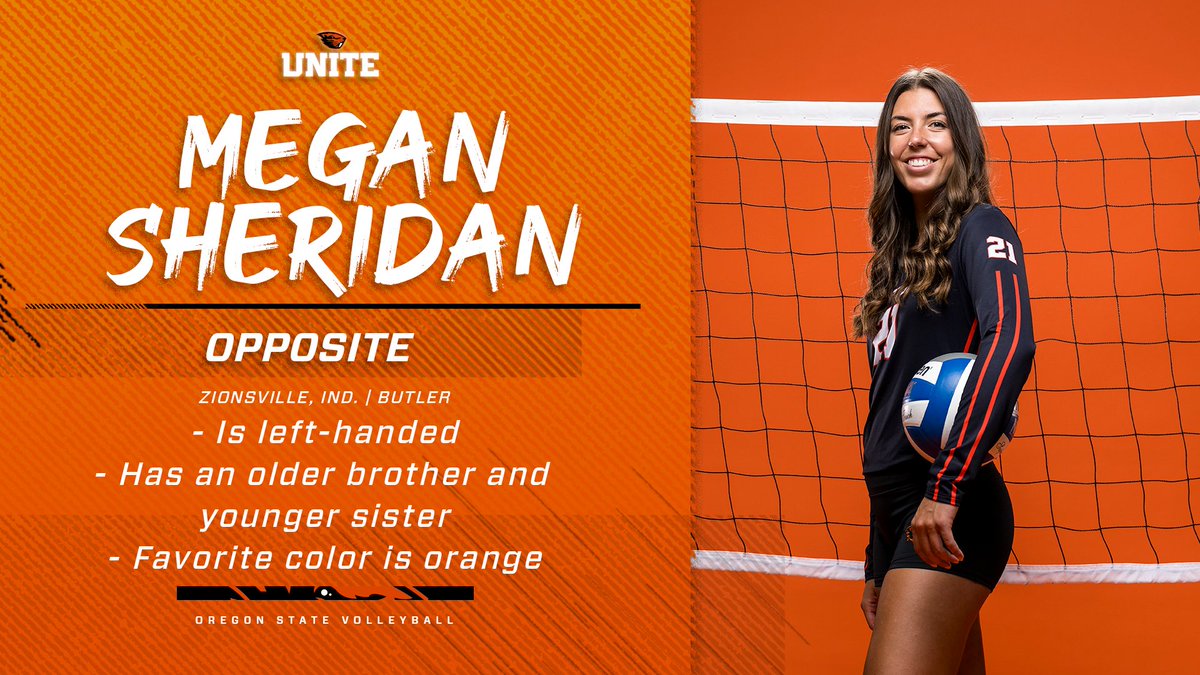 𝐌𝐞𝐞𝐭 𝐓𝐡𝐞 𝐁𝐞𝐚𝐯𝐬!

🦫 Megan Sheridan
🦫 Opposite
🦫 Zionsville, Ind.

#GoBeavs