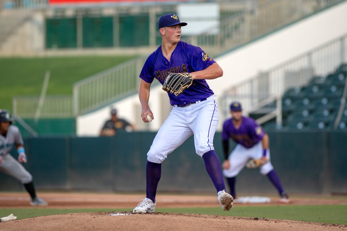 Congratulations to John Klein, who has been promoted to High-A <a href="/CRKernels/">Cedar Rapids Kernels</a>! 

The Brooklyn Park, Minnesota native has been dominant over his last 3 starts (19 IP, 5 H, 1 R, 21 K), tossing the franchise's first complete game since 2018! 

#MusselUp #IowaBound