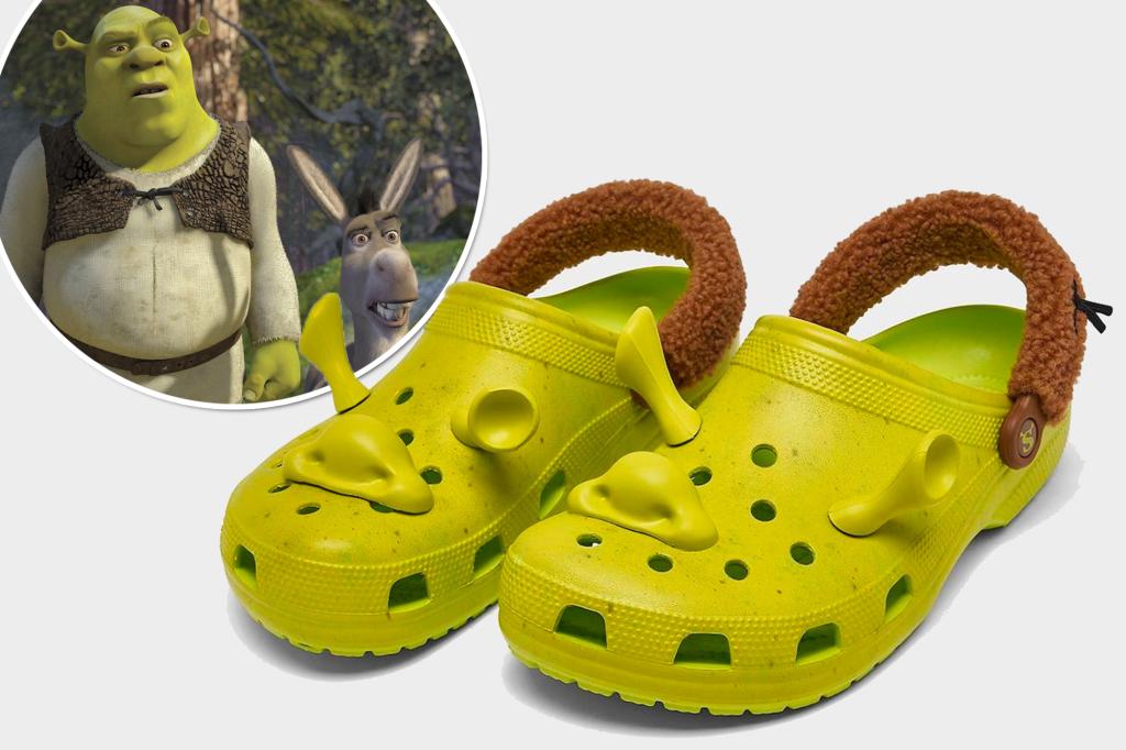 Crocs to release Shrek-inspired clogs: 'Ugliest shoes ever