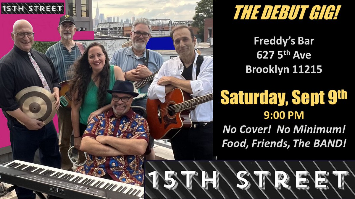 oledudeworld's tweet image. This Saturday night, September 9th, kicks off the Fall music season!  Join me for the debut of my new band and a great new Peoples' Voice Cafe season!  Safe/secure link for you:

tinyurl.com/ycysnjje