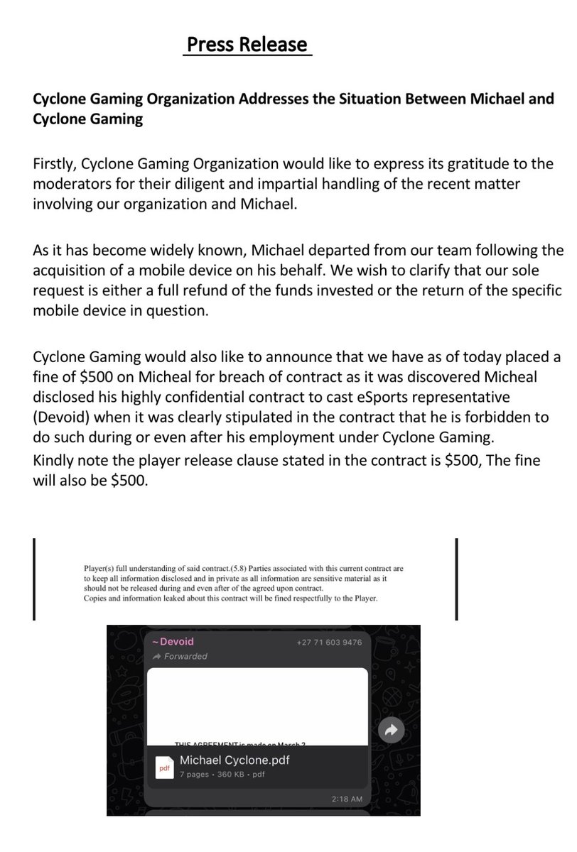 CyCLONE Gaming tweet media