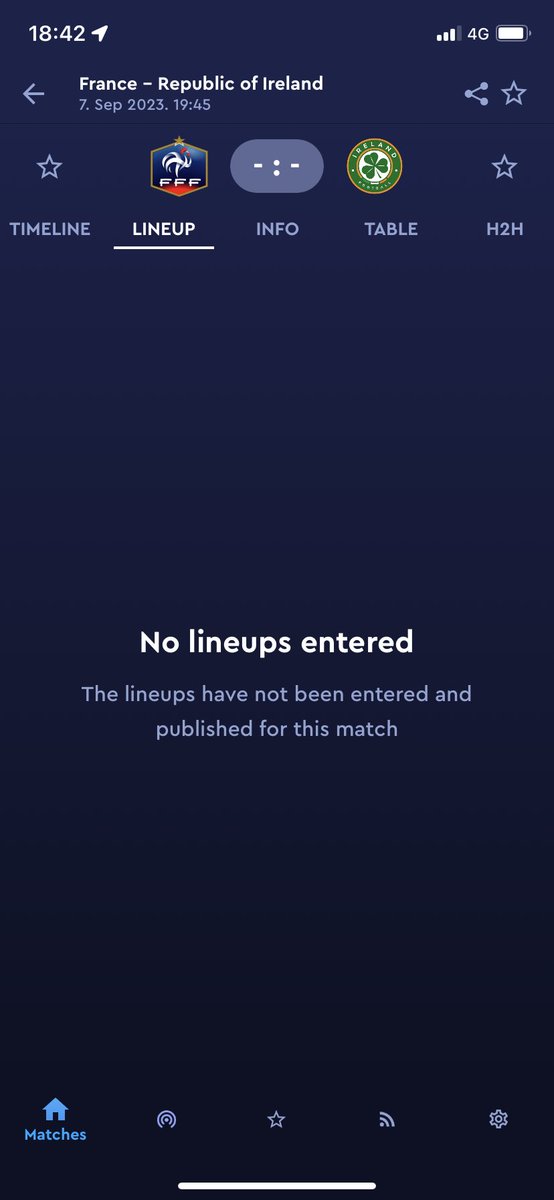 FcKilmore's tweet photo. @mayo_soccer  the French lads doing the app tonight? Slow updating the lineups 😬 https://t.co/8c1FbNIIaI