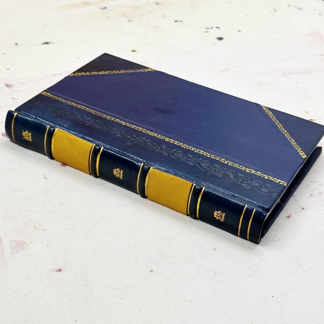 RareBiblio's tweet photo. 📚At Rare Biblio, we're all about turning your book dreams into reality. Just take a look at this stunning Mustard custom spine on a deluxe edition📙💙 It warms our hearts to see how our customers are bringing their unique visions to life through our book customization services. https://t.co/oh9Iwysw9Y