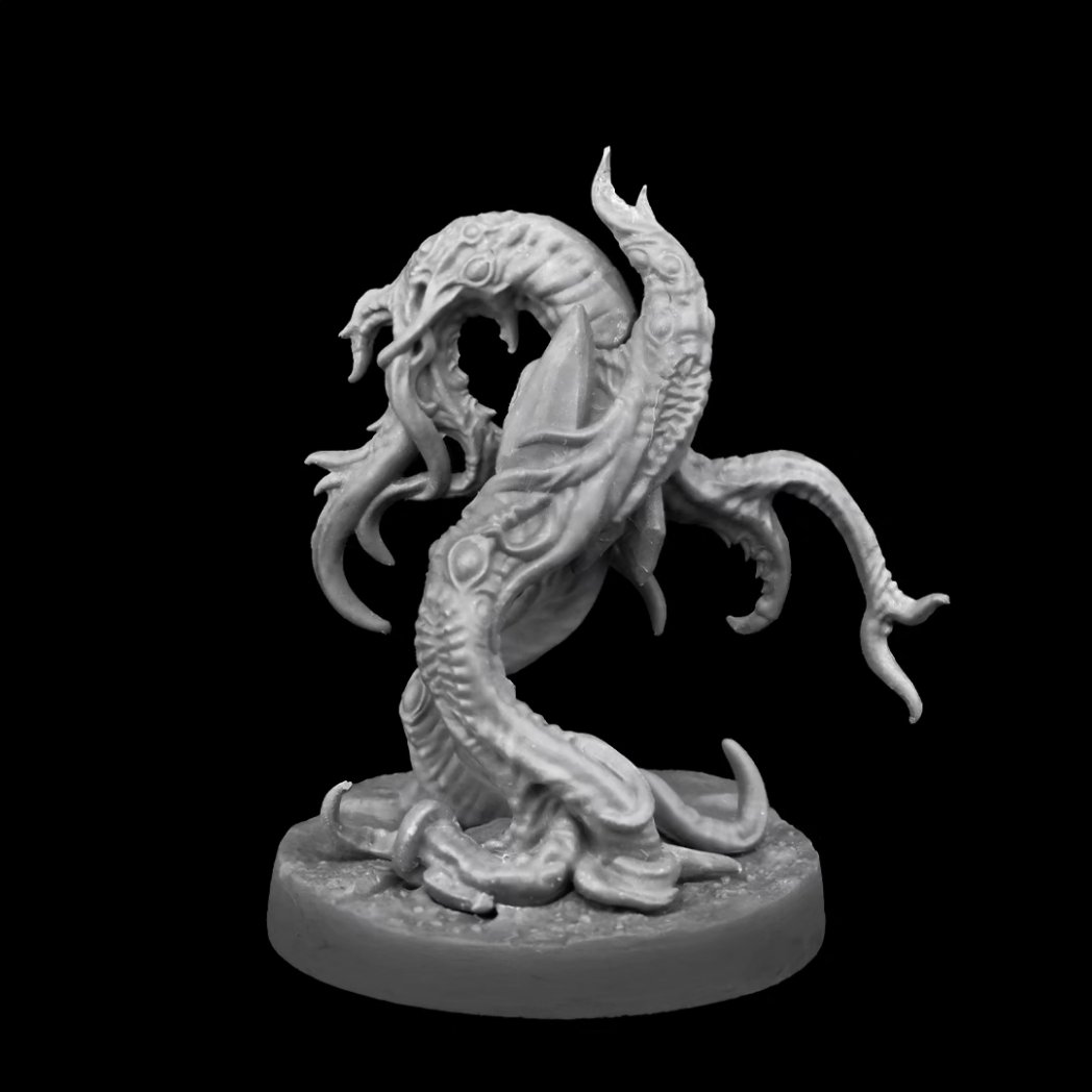 The Children of Malifica will rise from the severed tentacles of their king TOMORROW!

Comes in a set of 10 unique sculpts. (4 of the sculpts are pictured here)

#creaturecaster #tentacles #tabletopminiatures